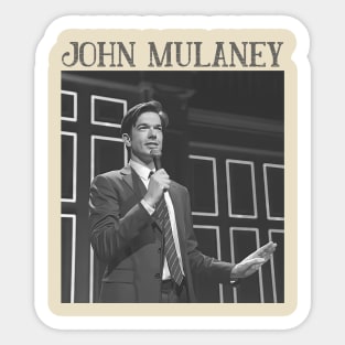 John Mulaney // Comedy Retro Sticker